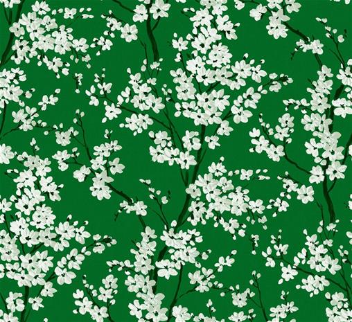 Cherry Blossom Emerald - B00130 Tapetti