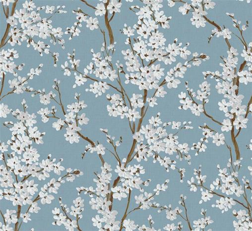 Cherry Blossom Turquoise - B00129 Tapetti
