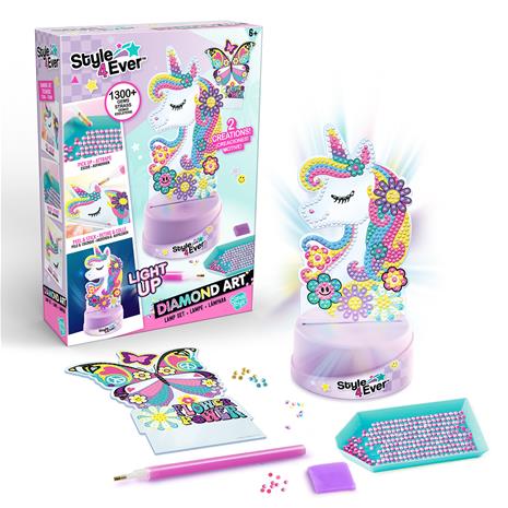 Unicorn Diamond Art Lampset Style 4 Ever