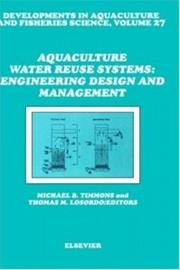 Aquaculture Water Reuse Systems: Engineering Design and Management, kirja