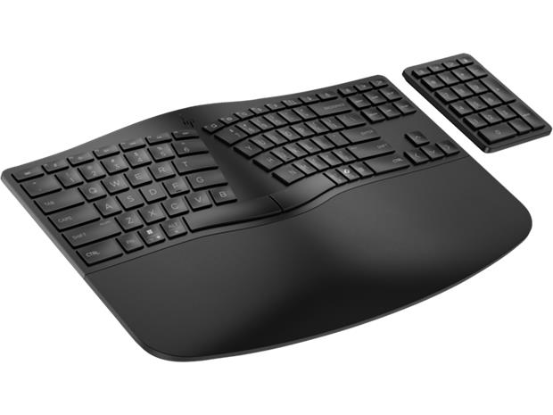 HP 965 Ergonomic Wireless Keyboard (7E756AA), näppäimistö