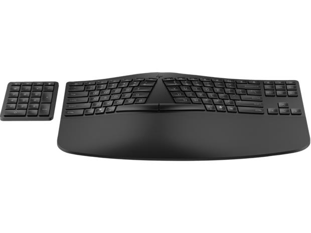 HP 965 Ergonomic Wireless Keyboard (7E756AA), näppäimistö