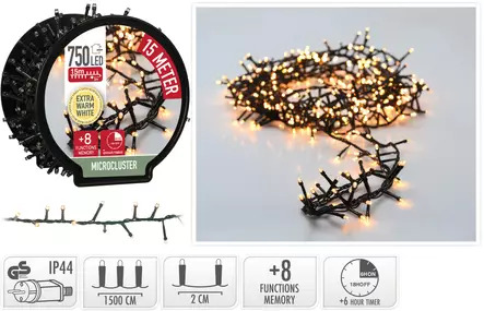 Micro Led 750 -valoketju kelassa