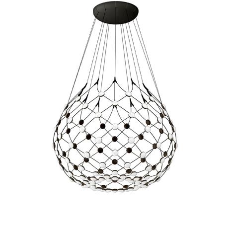 Luceplan Luceplan Mesh riippuvalaisin Ø 80 cm 1 m ripustin