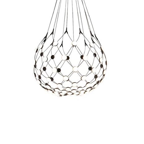 Luceplan Luceplan Mesh riippuvalaisin Ø 80 cm 1 m ripustin