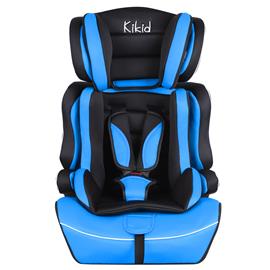 Kikid Turvaistuin Basic 76-150cm R129, musta/sininen