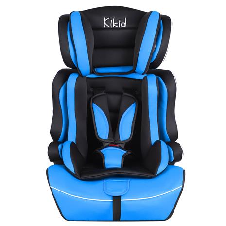 Kikid Turvaistuin Basic 76-150cm R129, musta/sininen