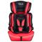 Kikid Turvaistuin Basic 76-150cm R129, musta/punainen – kuva 1