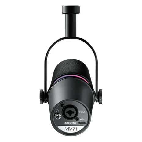 Shure MV7i Smart Mic + Interface, mikrofoni