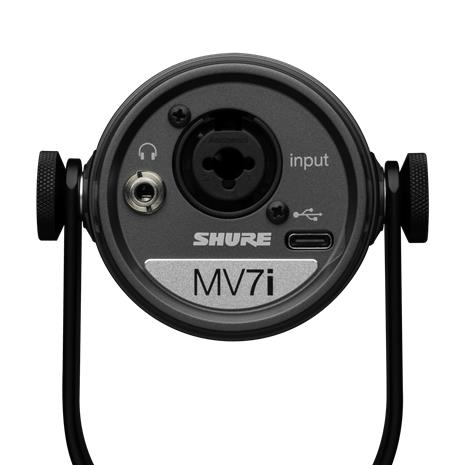 Shure MV7i Smart Mic + Interface, mikrofoni