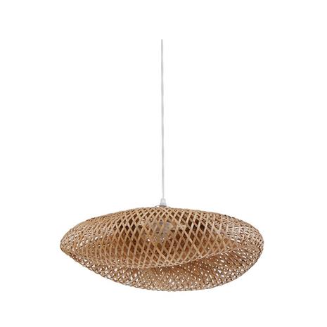 Lindby Riippuvalaisin Eleane, bambu, luonnonvalo, Ø 50 cm