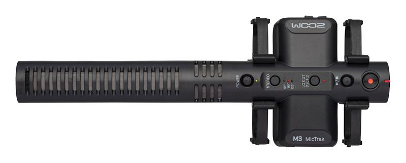 Zoom M3 MicTrak, kameratallennin