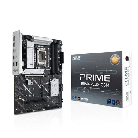 ASUS PRIME B860-PLUS-CSM Emolevy - Intel B860 - Intel LGA1851 socket - DDR5 RAM - ATX