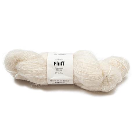 Mohair-Silkki Fluff 50 gr DIY Undyed A732 Adlibris
