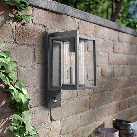 Lucande Ferda sensor -ulkoseinälamppu, riippuva – kuva 7/8