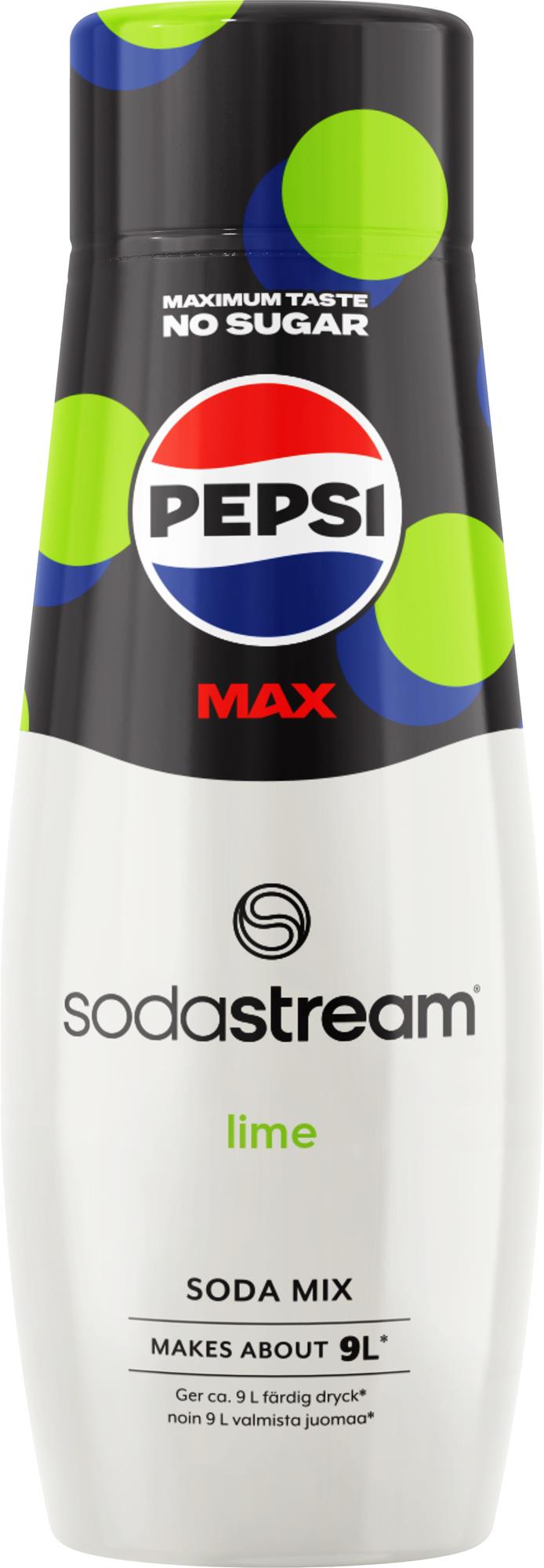 Sodastream Pepsi Max Lime 440 ml -virvoitusjuomatiiviste