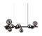 Ideal Lux Perlage-riippuvalo P 81 cm, musta/musta – kuva 3