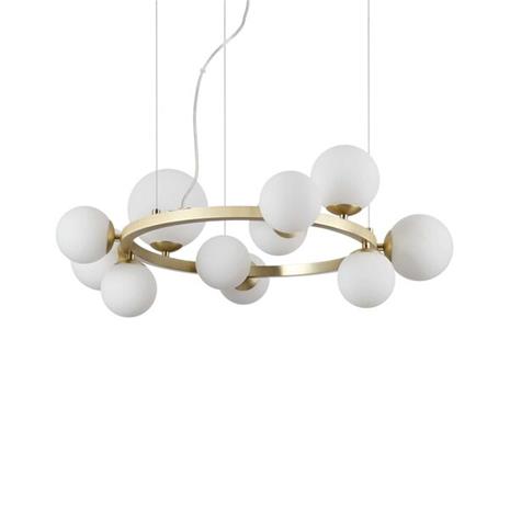Ideal Lux Perlage-riippuvalo mess./valk. 11x Ø73cm