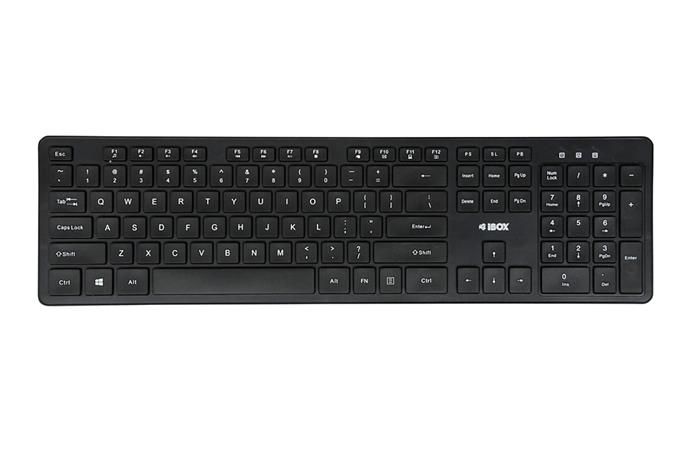 iBOX Workstation Pro Kit, näppäimistö ja hiiri