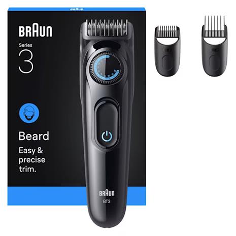 Braun BeardTrimmer Series 3 BT3520, partatrimmeri – kuva 1/8