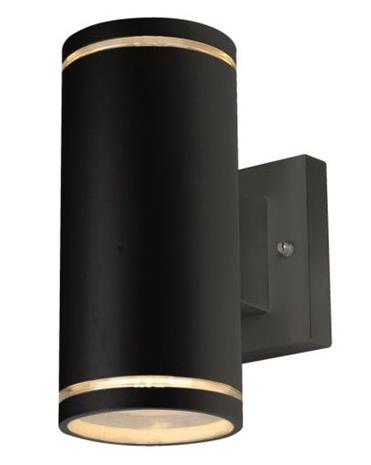 Westal Livali II Ulkoseinävalaisin 185 x 100 mm, GU10 Musta