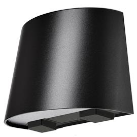 Westal Mini Ulkoseinävalaisin 9,5 W, 625 lm, pistorasioilla Musta
