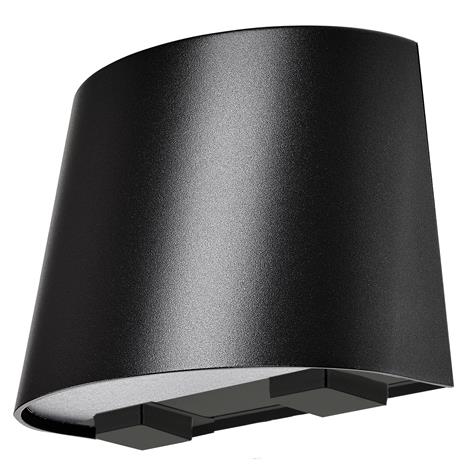 Westal Mini Ulkoseinävalaisin 9,5 W, 625 lm, pistorasioilla Musta