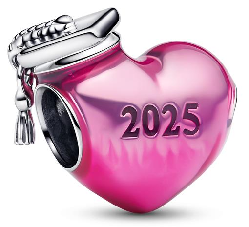 Pandora Graduation 2025 Heart Charm hela 793788C01