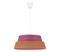 DUOLLA Riippuvalaisin Galaxy Soft Nature, roosa/ruskea – kuva 6