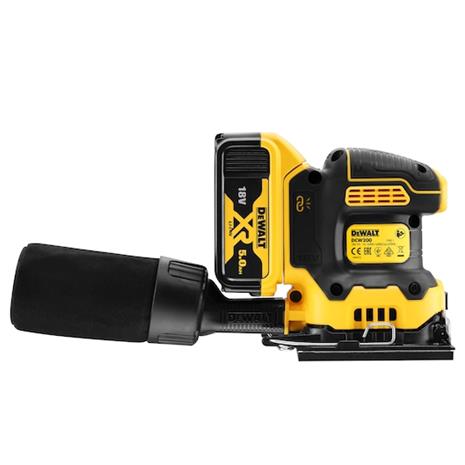 DeWalt DCW200P2-QW XR 18V 2x5,0Ah, akkutasohiomakone + TSTAK II -laukku