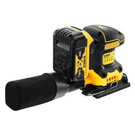 DeWalt DCW200P2-QW XR 18V 2x5,0Ah, akkutasohiomakone + TSTAK II -laukku