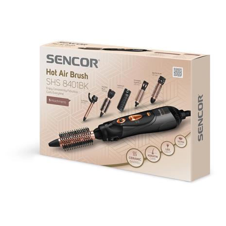 Sencor SHS 8401BK, ilmakiharrin