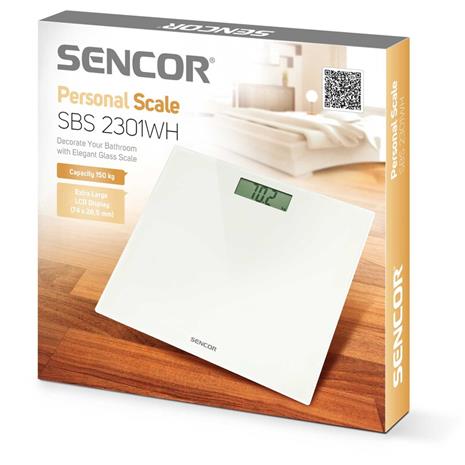 Sencor SBS 2301WH, henkilövaaka