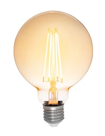 Airam Amber LED-lamppu 4,5 W, E27, himmennettävä