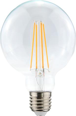 Airam LED Decor Filament G95 5W E27 300lm Dimmable Clear