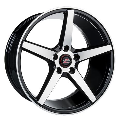 Capitano Black Polished 8x18