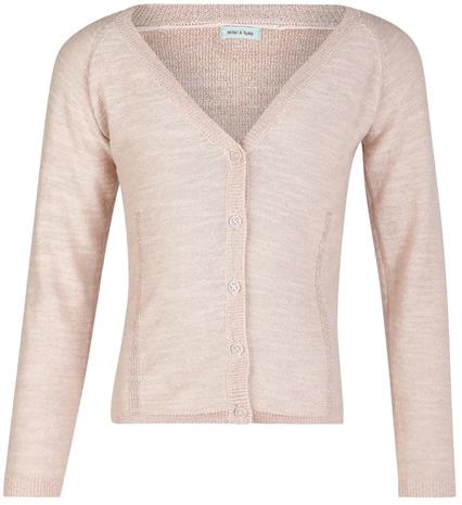 Mini A Ture Beline Neuletakki, Pearl Blush 80