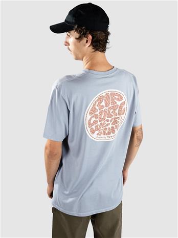 Rip Curl Wettie Passage Icon T-paita spray blue Miehet