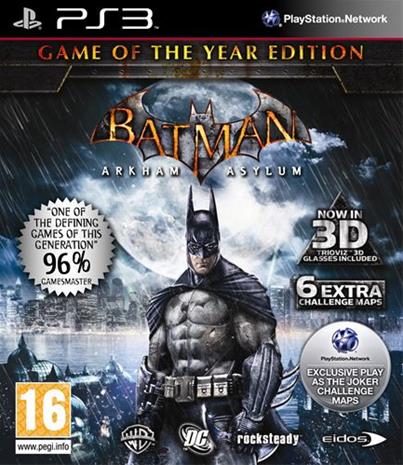 Batman: Arkham Asylum, PS3-peli