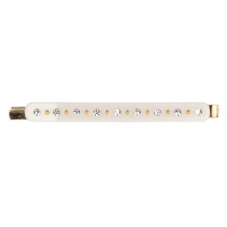 DARK Crystal Bobby Pin - White – kuva 2/2