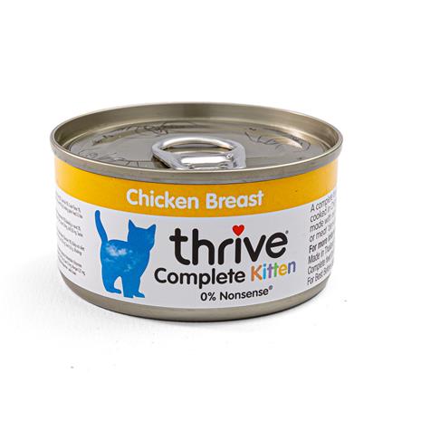 Thrive Complete Kitten 12 x 75 g - kana, kissanruoka