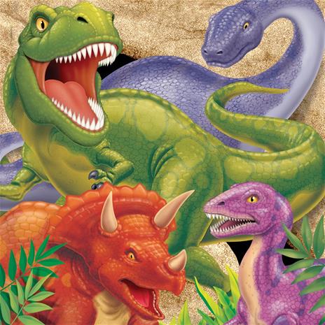 Haza Witbaard - Dino Napkins 16pcs.