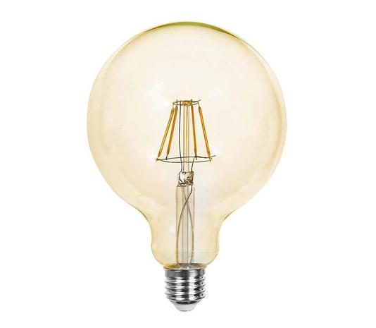 LED-polttimo FILAMENT G125 E27/6W/230V 2200K