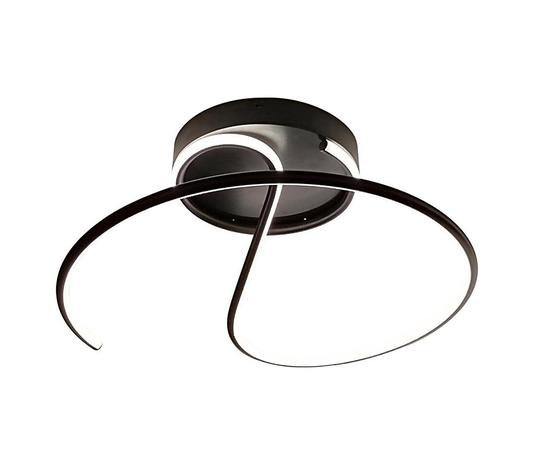 Kiinteä LED-kattokruunu DELTA LED/30W/230V musta