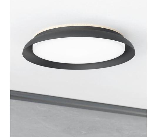 LED-kattovalaisin Penjamo Ø46,5cm, musta