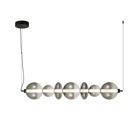 LED-kattokruunu johdossa DAPHNE LED/40W/230V harmaa