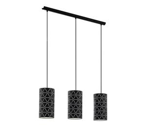 Eglo 98353 - Kattokruunu narulla RAMON 3xE27/40W/230V