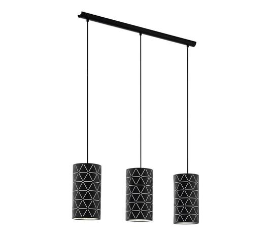 Eglo 98353 - Kattokruunu narulla RAMON 3xE27/40W/230V