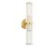 Argon 7203 - Seinävalaisin HAMPTON 2xE14/7W/230V kulta – kuva 2