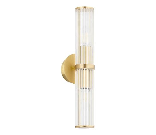 Argon 7203 - Seinävalaisin HAMPTON 2xE14/7W/230V kulta – kuva 2/2